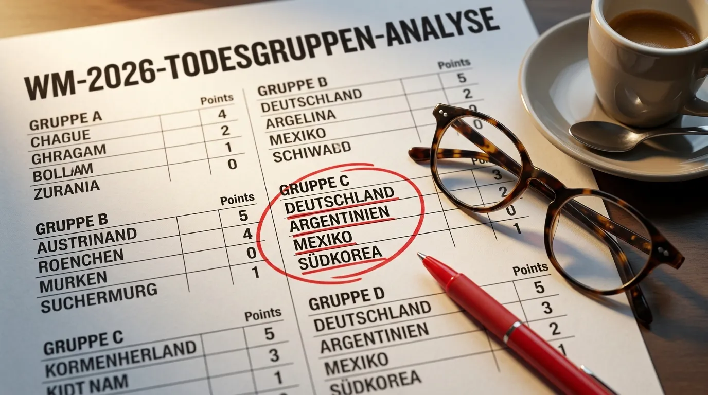 Analyse der schwierigsten Gruppen bei der Fussball-WM 2026