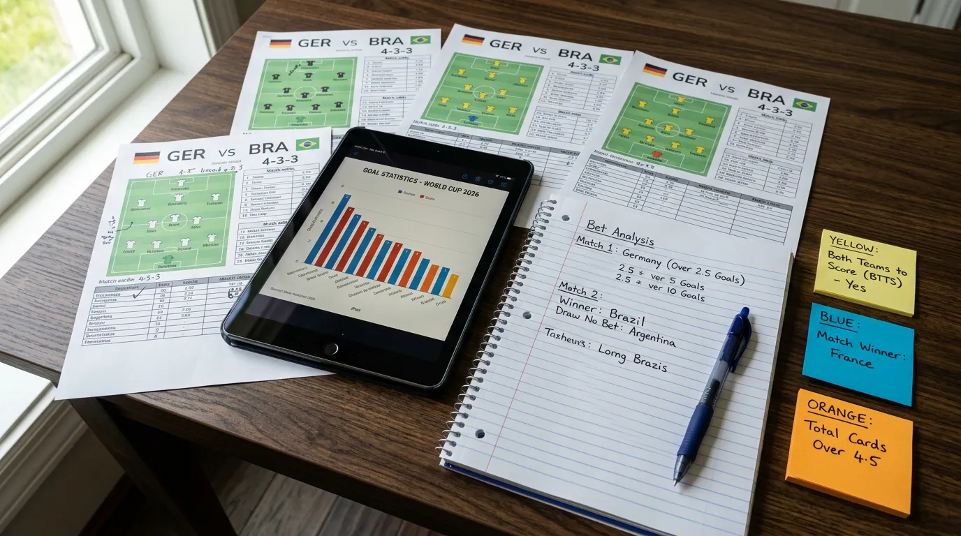 Vergleich verschiedener Sportwetten-Arten bei der WM 2026 mit statistischen Trefferquoten